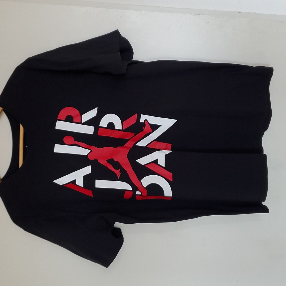 Jordan Jumpman white, black and red logo